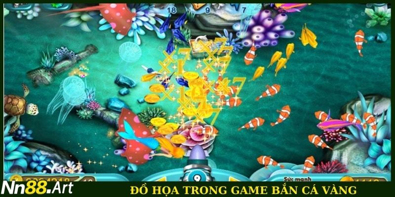 Đồ họa trong game bắn cá vàng