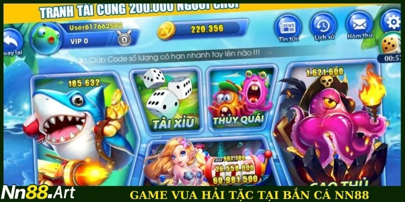 Game vua hải tặc tại bắn cá NN88