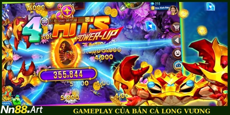 Gameplay của bắn cá long vương