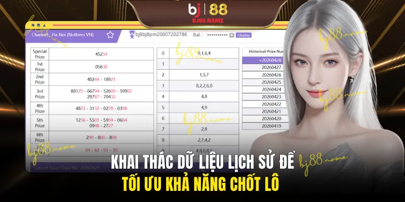Khai thác dữ liệu lịch sử để tối ưu khả năng chốt lô